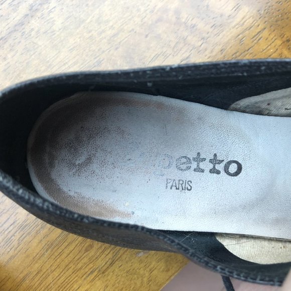 Repetto Black Jazz Flats for Outdoors - Picture 6 of 6